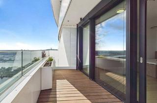 Wohnung mieten in 1220 Wien, Sky-High Sophistication – 37th Floor Danube Flats with Breathtaking Views