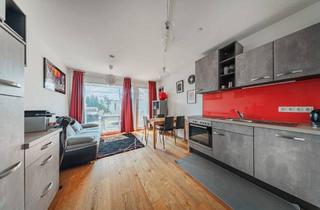 Wohnung kaufen in Donau, 1220 Wien, Wohnen mit Pool – 2-Zimmer-Apartment mit Loggia, 5 Minuten zur Alten Donau