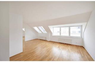 Wohnung kaufen in Quellenstraße, 1100 Wien, Ganz oben wohnen, ganz groß fühlen - Traumhafte 2-Zimmer-Dachgeschosswohnung