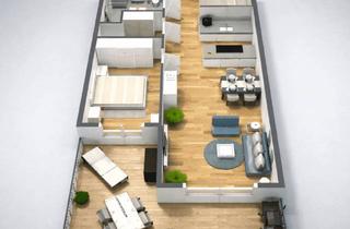 Wohnung kaufen in Steinbauerweg 42, 4910 Ried im Innkreis, Provisionsfrei: 2-Zimmer-Neubauwohnung mit großem Balkon und Tiefgarage