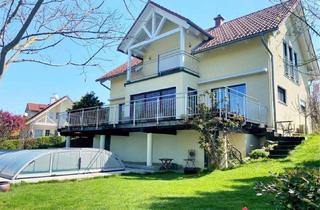 Einfamilienhaus kaufen in 8493 Klöch, Luxuriöses Einfamilienhaus, Doppelgarage, liebevolle Gartengestaltung mit Pool in Aussichtslage