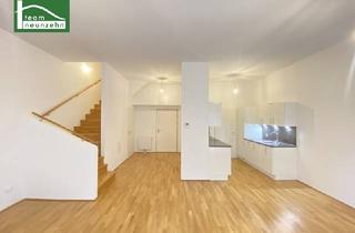 Maisonette mieten in Prager Straße, 1210 Wien, 3-Zimmer-Maisonette mit Hof-Garten entlang der Prager Straße! Straßenbahn, S-Bahn und Grünflächen in direkter Umgebung!