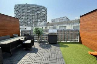 Wohnung mieten in 1100 Wien, TERRASSEN-PARADIES - BJ 2018 - Neubau - 4 Zimmer - Einbauküche - ca. 119m² gew. NFL - 4 Terrassen - Garagenplatz
