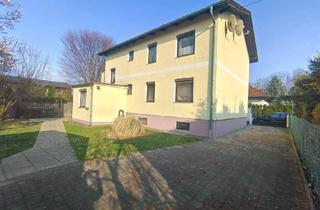 Haus kaufen in 2486 Pottendorf, Zweifamilienhaus mit großem Garten und Nebengebäude in sonniger Lage