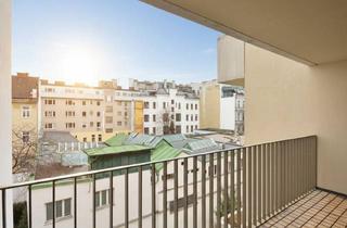 Wohnung mieten in Augarten, 1020 Wien, Ruhelage: Schöne 2-Zimmer-Wohnung mit Loggia in Augartennähe