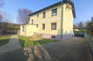 Haus kaufen in 2486 Pottendorf, Zweifamilienhaus mit großem Garten und Nebengebäude in sonniger Lage