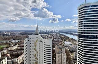 Maisonette mieten in Donau, 1220 Wien, Above Vienna: 36. Floor Living - DC2 Tower: U1 Donauinsel