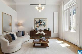 Wohnung kaufen in Brucknerstraße, 1040 Wien, Wunderschöne Altbauwohnung mit Blick auf die französische Botschaft