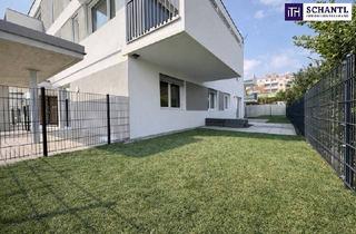 Wohnung kaufen in Weglgasse, 2320 Schwechat, Grün I Urban I Chic: Exklusive 4-Zimmer-Gartenwohnung im Herzen von Schwechat! Nachhaltig, hochwertig und überraschend ruhig!
