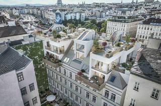 Maisonette kaufen in Rechte Wienzeile 21, 1040 Wien, 85 m² Erstbezug mit 22 m² Balkon, 3-Zimmer, direkt am Naschmarkt