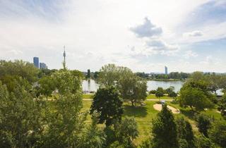 Wohnung mieten in Stephensongasse, 1210 Wien, STEPHENSONGASSE -AN DER OBEREN ALTEN DONAU---2 ZIMMER DG-WOHNUNG MIT BALKON---