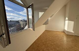 Wohnung mieten in Pilgramgasse, 1050 Wien, Helle Dachgeschosswohnung | 46,75 m² | Lift | Nähe U4 Pilgramgasse | € 1.090