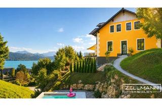 Villen zu kaufen in 9210 Pörtschach am Wörther See, PÖRTSCHACH | Villa mit traumhaftem Seeblick | Pool | ca. 200m Luftlinie zum See | Aufzug | ZELLMANN IMMOBILIEN