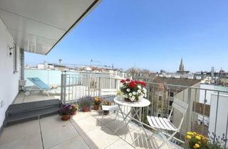 Wohnung mieten in 1030 Wien, 1030! Schöne 3-Zimmer DG-Wohnung mit Terrasse und TRAUMBLICK!
