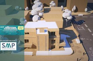 Wohnung kaufen in Budaugasse, 1220 Wien, BUDAU-HOF | Wohnen mit Substanz und Charakter: Die exklusive Garten-Residenz