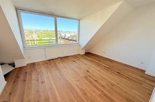 Wohnung kaufen in 1050 Wien, Hoch oben: 3-Zimmer Dachgeschoß-Wohnung mit Balkon - Allgemeingarten - Traumhaus - zukünftige Ubahn