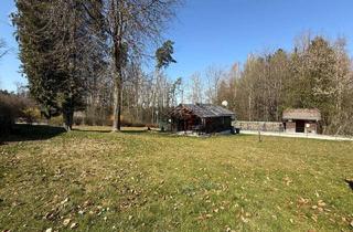 Grundstück zu kaufen in 4320 Perg, Gepflegtes Baugrundstück mit Holzhäuschen in naturnaher Lage nahe Perg