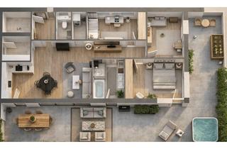 Penthouse kaufen in Laubgasse, 8055 Graz, Provisionsfreies Familien-Penthouse, 4 Zimmer, große Terrasse, Klimatisierung, Luftwärmepumpe, E-Parkplätze, Ruhelage in Graz