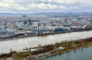 Maisonette mieten in 1220 Wien, Mehr als Wohnen: 41. Etage DC2 Tower: Erstbezug