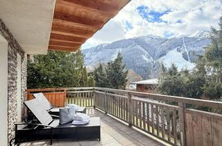 Wohnung kaufen in Hinterhagweg 361, 5753 Saalbach, Exklusives Apartment für 4 Personen mit zwei Panoramaterrassen, Ski in und out im Zentrum von Saalbach