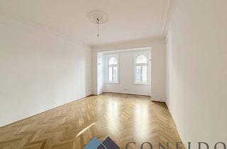 Wohnung kaufen in Schmalzhofgasse, 1060 Wien, Rarität in begehrter Lage: Großzügige 3-Zimmer-Altbauwohnung mit Charme & Charakter