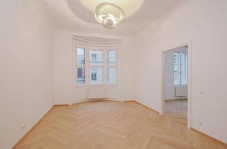 Wohnung kaufen in Zieglergasse, 1070 Wien, Stilvolle neu renovierte Altbauwohnung ca.107m² mit Balkon in Toplage 1070 Wien!