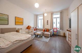 Wohnung kaufen in 1030 Wien, Exklusive Altbauwohnung mit hofseitigem Schlafzimmer und kleinem Balkon