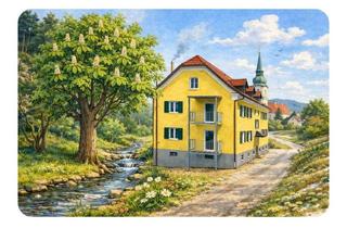 Wohnung mieten in 4783 Wernstein am Inn, Charmante 2-Zimmer-Mietwohnung in Wernstein am Inn – renovierter Altbau mit Balkon, Gartenoption nähe Passau