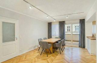 Wohnung kaufen in Franzensgasse, 1050 Wien, Exklusive Lage 4./6. Bezirk: Stilvolle 3-Zimmer-Wohnung mit Loggia in Ruhelage bei U4