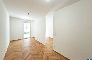 Wohnung mieten in Obere Donaustraße, 1020 Wien, Erstbezug - 1,5-Zimmer-Wohntraum mit Balkon in U-Bahnnähe zwischen Augarten & Roßauer Lände - Fitnessstudio, Sauna, Co-Living-Space!