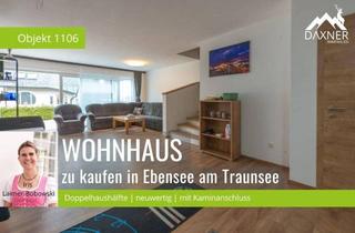 Doppelhaushälfte kaufen in 4802 Ebensee, Wohnen mit Komfort - Neuwertige Doppelhaushälfte in Ebensee am Traunsee