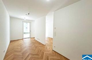 Wohnung mieten in Obere Donaustraße, 1020 Wien, Erstbezug - 1,5-Zimmer-Wohntraum mit Balkon in U-Bahnnähe zwischen Augarten & Roßauer Lände - Fitnessstudio, Sauna, Co-Living-Space!