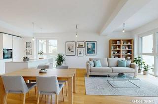 Wohnung kaufen in Kutschkergasse, 1180 Wien, Am Kutschkermarkt | Elegante 4-Zimmer-Altbauwohnung mit rund 9,9 m² großem Balkon, Garagenplatz optional