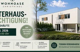 Haus kaufen in Steyr Zentrum, 4400 Garsten, Letzte Einheit! Gefördertes Doppelhaus mit Keller I Wohnoase Christkindl Haustyp 3 I Haus 3 C