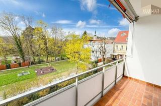 Wohnung kaufen in Valeriestraße, 2500 Baden, Zentrale Lage in Baden: 3-Zimmer-Wohnung mit sonniger Loggia