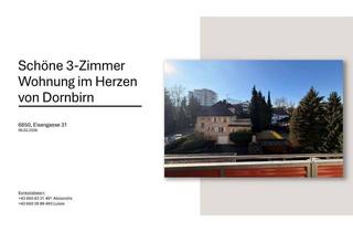 Wohnung mieten in Eisengasse 31a, 6850 Dornbirn, Charmante 3-Zimmerwohnung mit Balkon im Herzen Dornbirns
