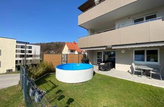 Wohnung kaufen in Metzgerstrasse, 5142 Eggelsberg, Barrierefreie 4-Zimmer Erdgeschosswohnung mit Garten und Terrasse in Eggelsberg