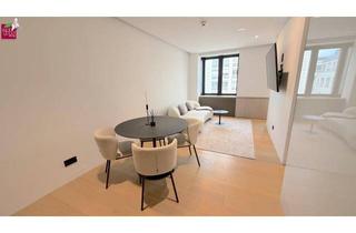 Wohnung mieten in Parkring, 1010 Wien, Exklusives 2 Zimmer LUXUS-Apartment im 5-Sterne-Hotel 1010 Wien – Nähe Stephansdom ++ Mit Concierge-Service & Hotelkomfort
