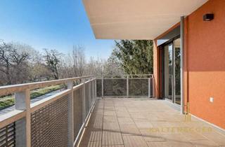 Wohnung mieten in 1100 Wien, Oberlaa: Phantastische 4-Zimmer Wohnung mit 17,5 m² Balkon - Blick zum Liesingbach