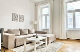 Wohnung kaufen in 1090 Wien, Wiener Altbauflair auf ca. 95 m² – 3 Zimmer mit Flügeltüren und Fischgrätparkett