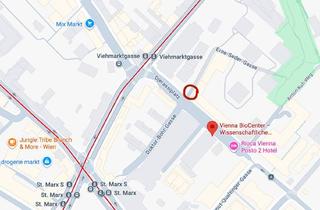 Garagen mieten in Erne Seder Gasse 1, 1030 Wien, Garagenplatz bei St. Marx, Biologie Uni, u3