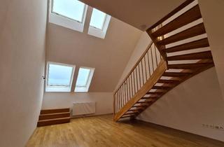 Maisonette mieten in Ruckergasse 20/21, 1120 Wien, Herrliche 3-Zimmer-Maisonette im DG mit Galerie und Terrasse! - Nähe U4 Meidling