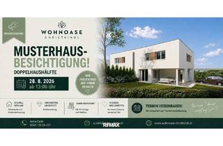 Haus kaufen in 4400 Steyr, LETZTE EINHEIT! GEFÖRDERTES DOPPELHAUS mit Keller I WOHNOASE CHRISTKINDL Haustyp 3 I Haus 3 C