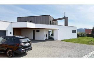 Einfamilienhaus kaufen in 7542 Gerersdorf bei Güssing, Architektenhaus in sonniger Ruhelage mit Spiral-Weinkeller, Infinity Pool und Burgblick