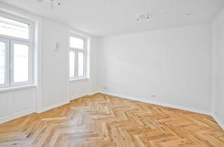 Wohnung kaufen in Siebenbrunnengasse, 1050 Wien, VIEVIENNE - Charmante Altbauwohnung mit Loggia: im Herzen der Stadt: 3-Zimmer