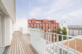 Penthouse kaufen in 1030 Wien, APOSTELHOF | 3 Zimmer | Dachgeschoss | 2 Terrassen | Stilvolles Wohnen