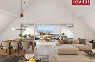 Wohnung kaufen in Bahnhofstraße 13, 6911 Lochau, Dachgeschosswohnung mit Fernblick am Funkenweg - Ruhelage im Zentrum - Seenähe! - Top C6