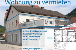 Wohnung mieten in Dorf, 3343 Hollenstein an der Ybbs, Wohnen (fast) wie im eigenen Haus!