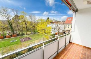 Wohnung kaufen in 2500 Baden, Zentrale Lage in Baden: 3-Zimmer-Wohnung mit sonniger Loggia