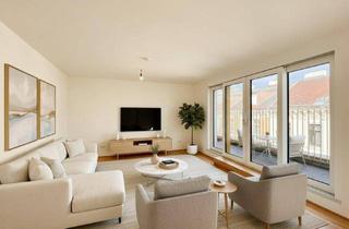 Wohnung mieten in Mollardgasse, 1060 Wien, MOLLART LIVING - GROßZÜGIGE DACHGESCHOSSWOHNUNG MIT TRAUMHAFTER TERRASSE - WOHNEN AM PULS DER ZEIT MIT AUSGEZEICHNETER U-BAHN ANBINDUNG MITTEN IN MARIAHILF